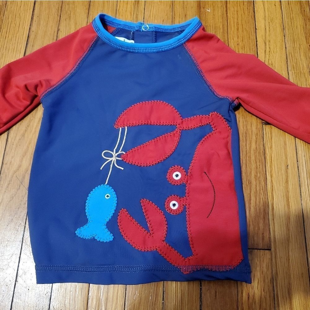 Mudpie Baby Boy Crab Rashguard